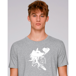 T-SHIRT HOMME "LOUP...